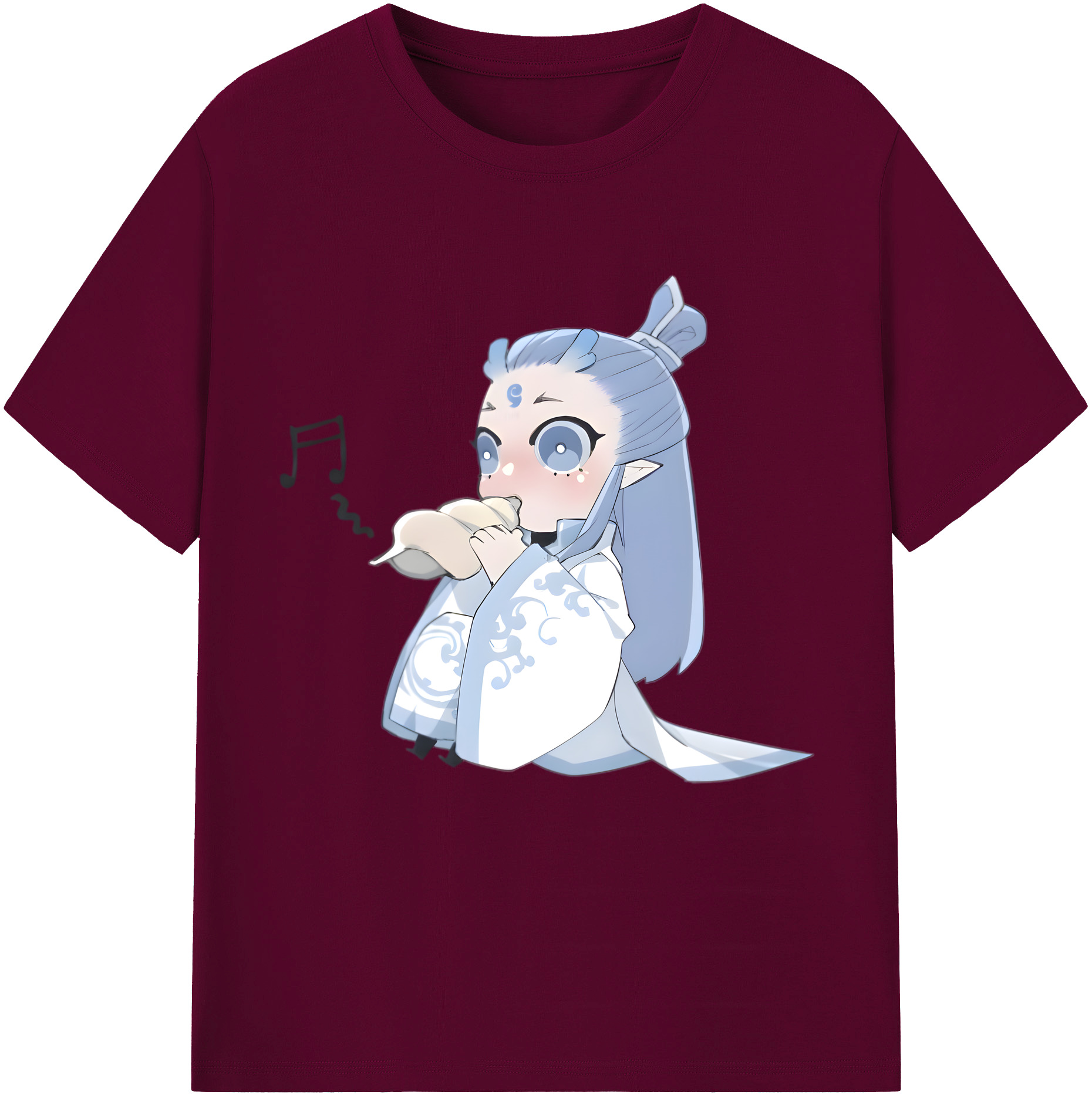 （画像用） Ne Zha 2 ナタ 魔童の大暴れ レディースカジュアルプリントTシャツ（綿100％）